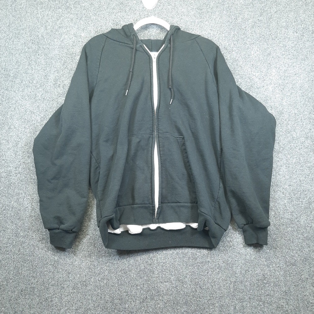 Camber Hooded Full Zip Chill-Buster 531 Large Black Mens Waffle Lined Hoodie